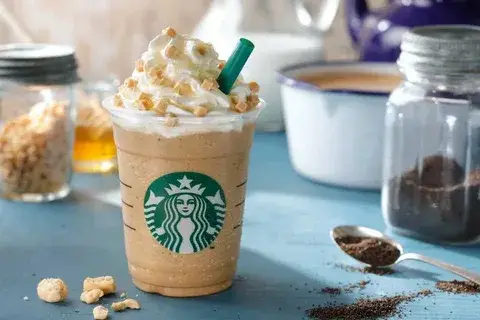 ¿Qué significa doble mezclado en un frappuccino de Starbucks?