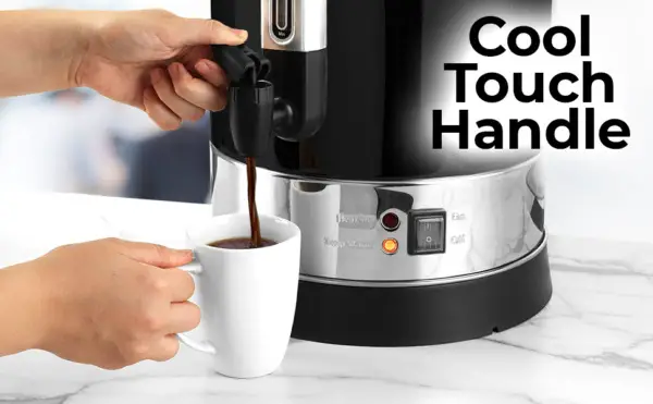6 urnas de café con aislamiento (Cool Touch)