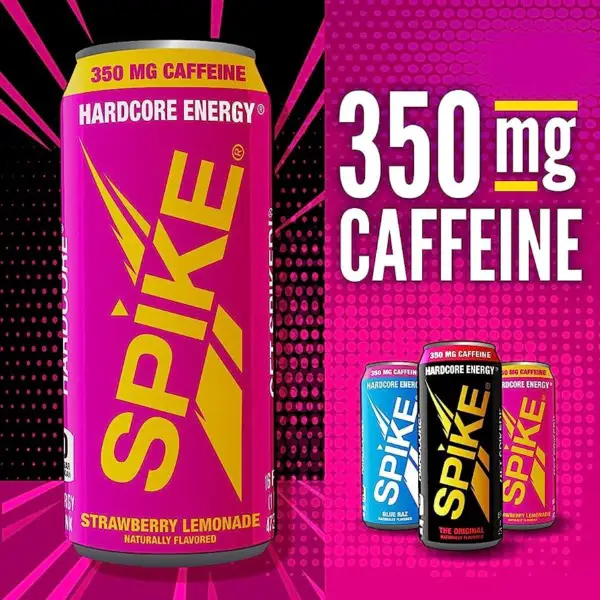¿Cuánta cafeína hay en Spike Hardcore Energy?  2023 Desglose
